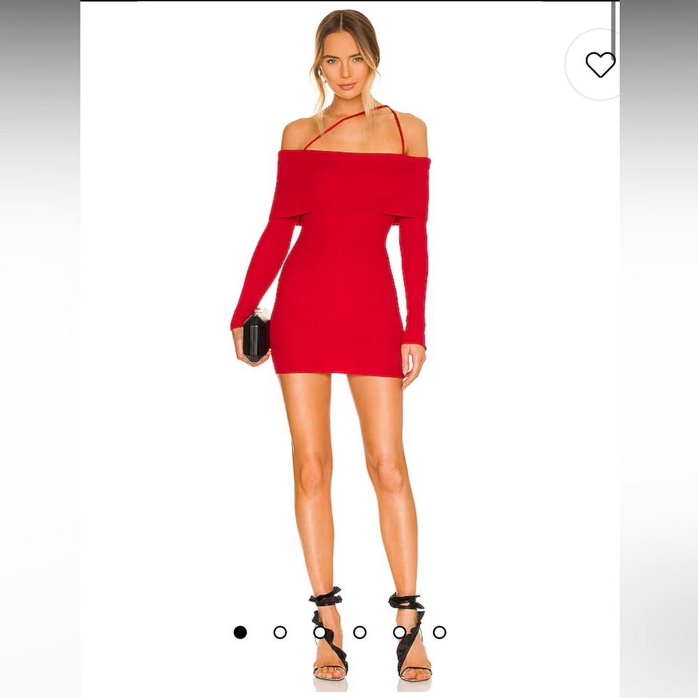 Revolve red mini dress
